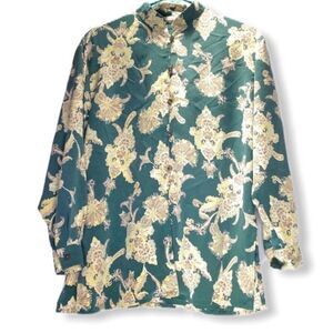 Joliet Tokyo Silk Floral Blouse